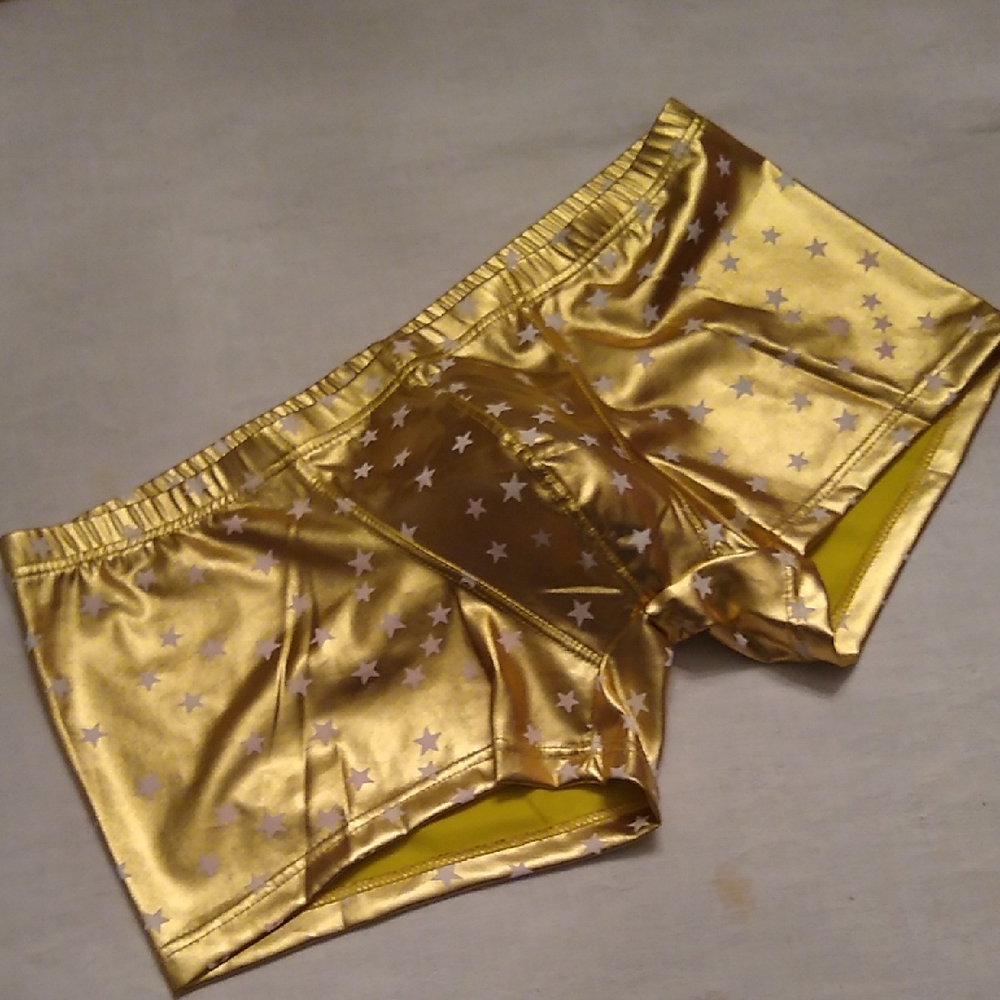 Gold w/ Stars Shorts